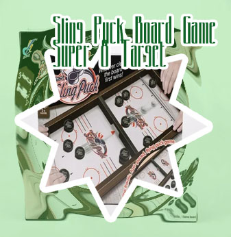 Sling puck game target