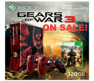 Gears of War 3 Special Edition Xbox Console Package